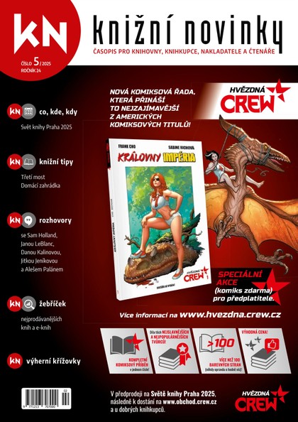 E-magazín Knižní novinky 5/2025 - Svět knihy, s.r.o. 