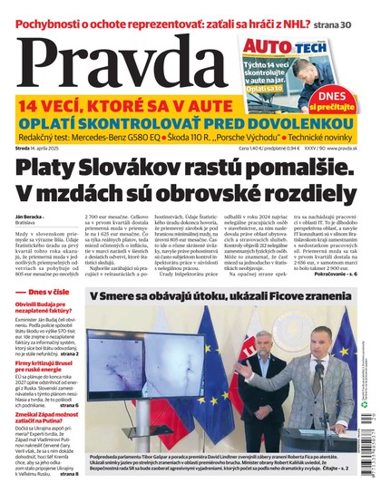 E-magazín Denník Pravda 14. 5. 2025 - OUR MEDIA SR a. s.