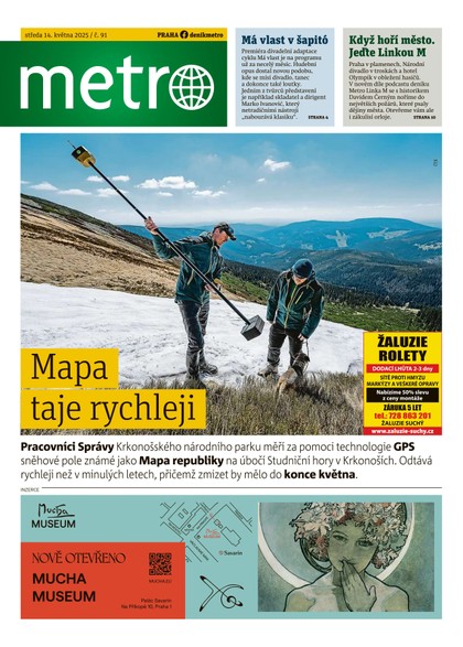 E-magazín METRO - 14.05.2025 - MAFRA, a.s.