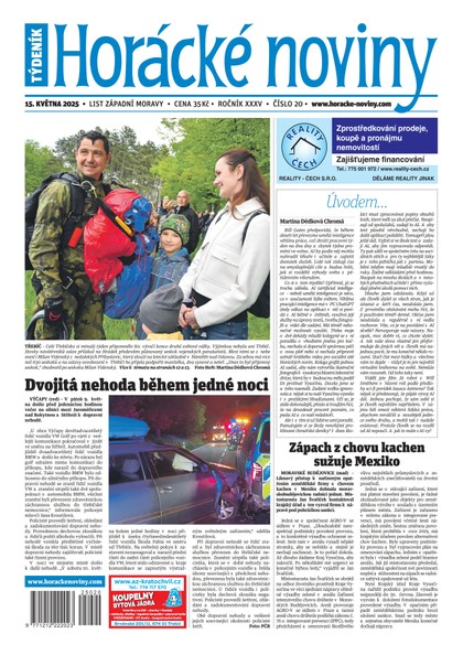 E-magazín Horácké noviny 20/2025 - Horácké noviny