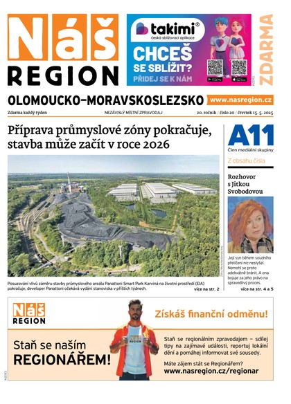 E-magazín Náš Region - Olomoucko/Moravskoslezsko 20/2025 - A 11 s.r.o.