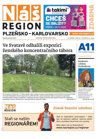 E-magazín Náš Region - Plzeňsko 20/2025 - A 11 s.r.o.
