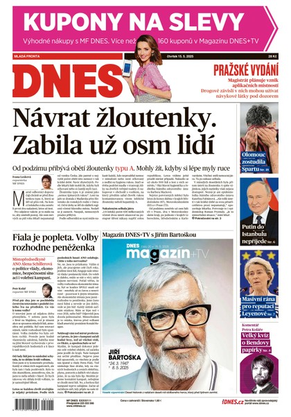 E-magazín MF DNES - 15.05.2025 - MAFRA, a.s.