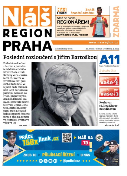 E-magazín Náš Region - Praha 21/2025 - A 11 s.r.o.