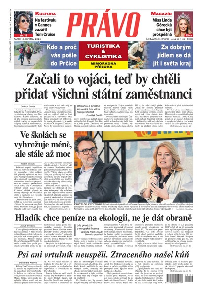 E-magazín Deník Právo - 16.5.2025 - Borgis, a.s.