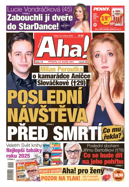 E-magazín AHA! - 16.05.2025 - CZECH NEWS CENTER a. s.