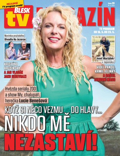 E-magazín Blesk Tv magazín - 16.05.2025 - CZECH NEWS CENTER a. s.