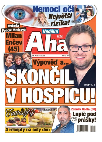 E-magazín NEDĚLNÍ AHA! - 18.05.2025 - CZECH NEWS CENTER a. s.