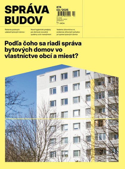 E-magazín Správa budov 2025 02 - JAGA GROUP, s.r.o. 