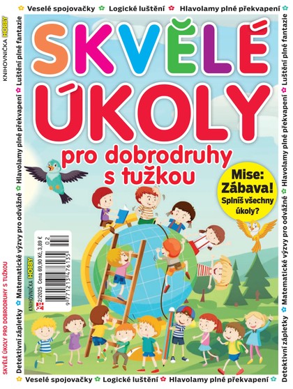 E-magazín Knihovnička Junior - Hravé úkoly na cesty 2/2025 - RF Hobby