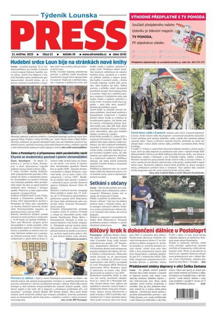 E-magazín Lounský Press 21/25 - Ohře Media
