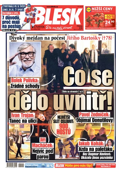 E-magazín Blesk - 22.05.2025 - CZECH NEWS CENTER a. s.