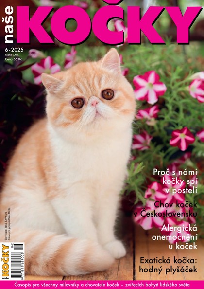 E-magazín Naše kočky, 06-2025 - Nakladatelství Minerva CZ, s. r. o.