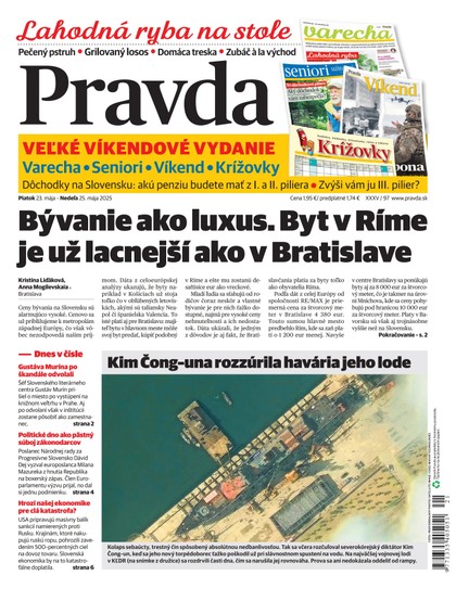 E-magazín Denník Pravda 23. 05. 2025 - OUR MEDIA SR a. s.