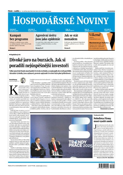 E-magazín HN 098 - 23.5.2025 - Economia, a.s.
