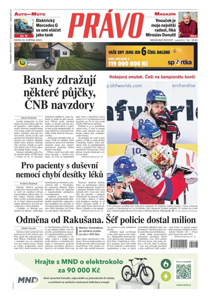 E-magazín Deník Právo - 23.5.2025 - Borgis, a.s.