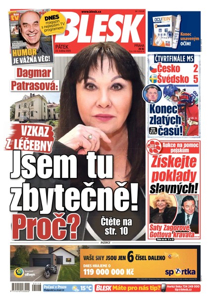 E-magazín Blesk - 23.05.2025 - CZECH NEWS CENTER a. s.