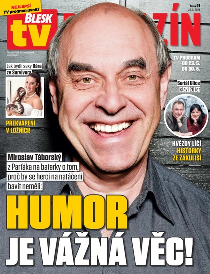 E-magazín Blesk Tv magazín - 23.05.2025 - CZECH NEWS CENTER a. s.