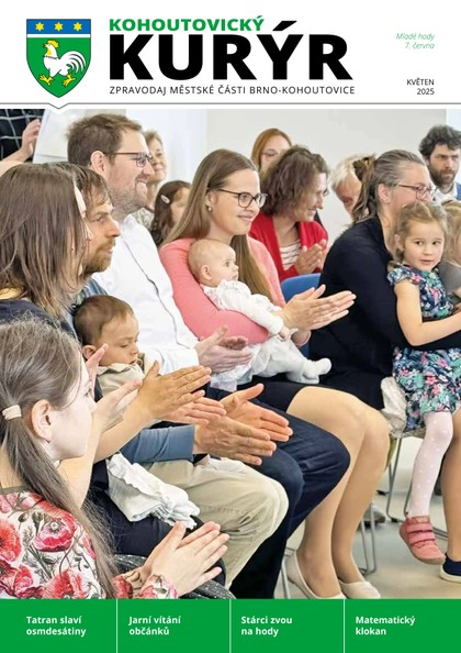 E-magazín Kohoutovický Kurýr 05/2025 - Městská část Brno Kohoutovice