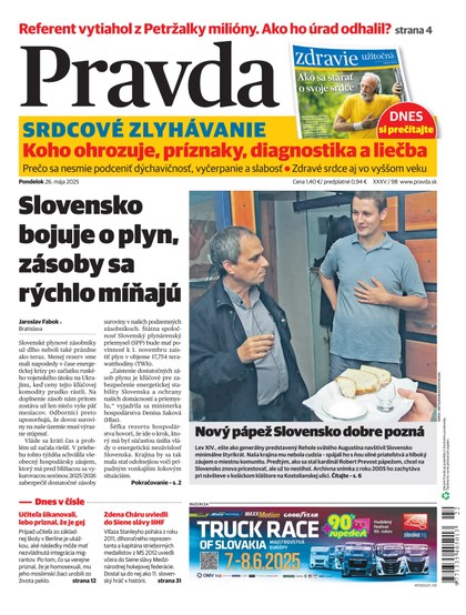 E-magazín Denník Pravda 26. 5. 2025 - OUR MEDIA SR a. s.