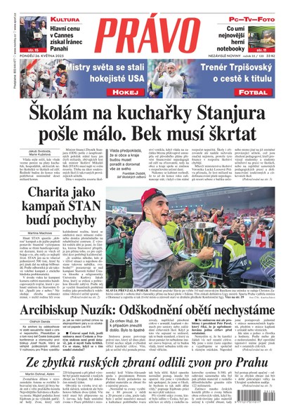 E-magazín Deník Právo - 26.5.2025 - Borgis, a.s.