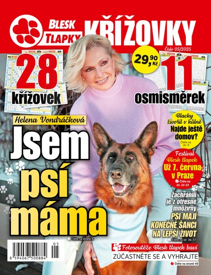 E-magazín Blesk Tlapky Křížovky 5/2025 - CZECH NEWS CENTER a. s.