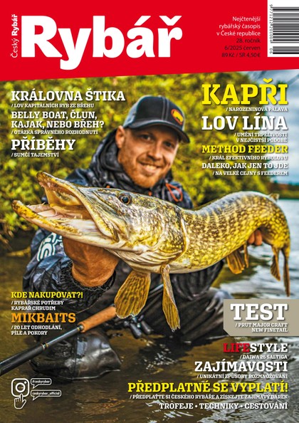 E-magazín Český rybář 6/2025 - Český rybář, s. r. o.