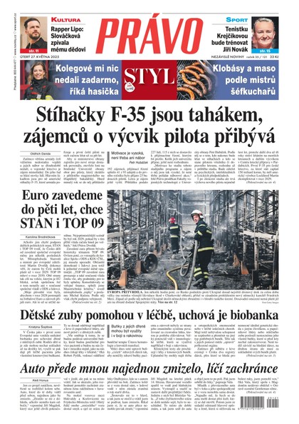 E-magazín Deník Právo - 27.5.2025 - Borgis, a.s.