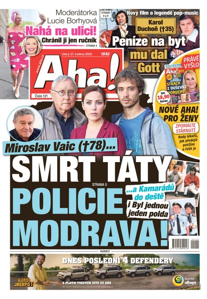 E-magazín AHA! - 27.05.2025 - CZECH NEWS CENTER a. s.