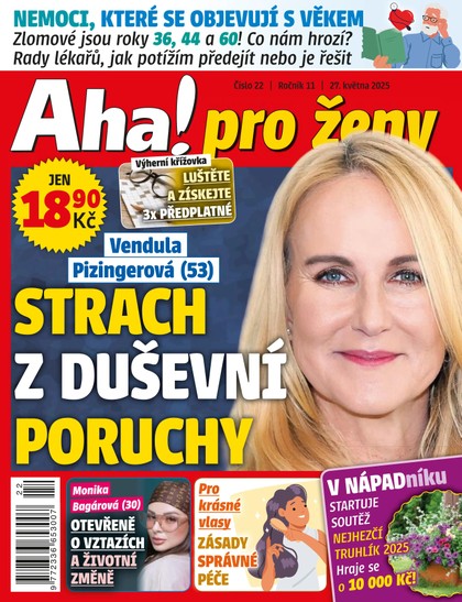 E-magazín AHA! PRO ŽENY - 22/2025 - CZECH NEWS CENTER a. s.