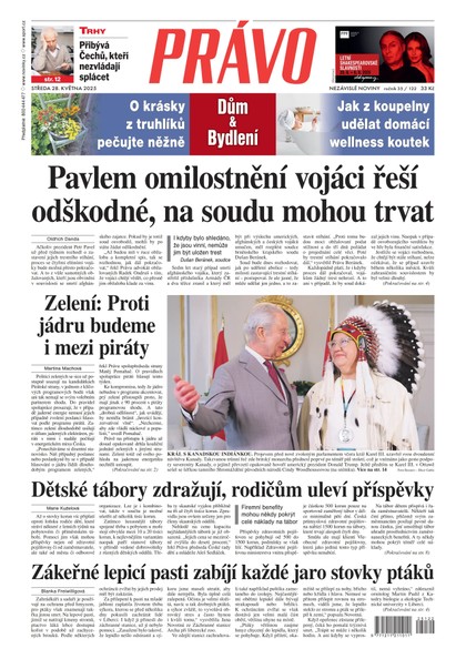 E-magazín Deník Právo - 28.5.2025 - Borgis, a.s.