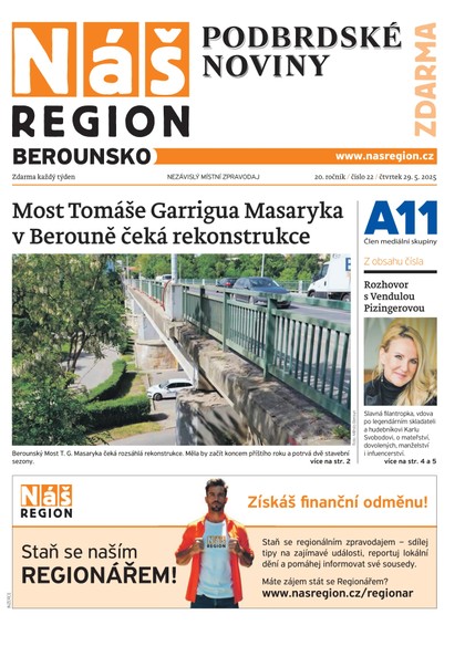 E-magazín Náš Region - Berounsko 22/2025 - A 11 s.r.o.