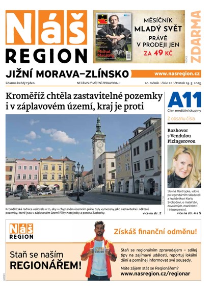 E-magazín Náš Region - Jižní Morava/Zlínsko 22/2025 - A 11 s.r.o.
