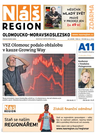 E-magazín Náš Region - Olomoucko/Moravskoslezsko 22/2025 - A 11 s.r.o.