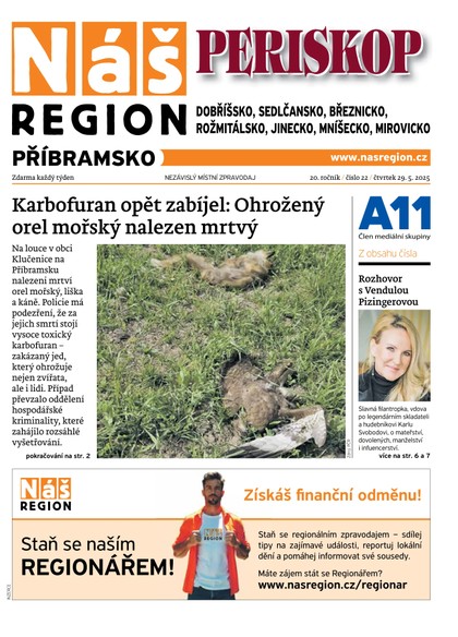 E-magazín Náš Region - Příbramsko 22/2025 - A 11 s.r.o.