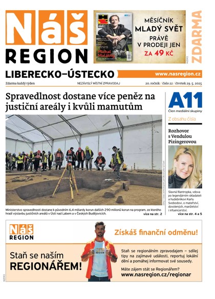 E-magazín Náš Region - Ústecko 22/2025 - A 11 s.r.o.