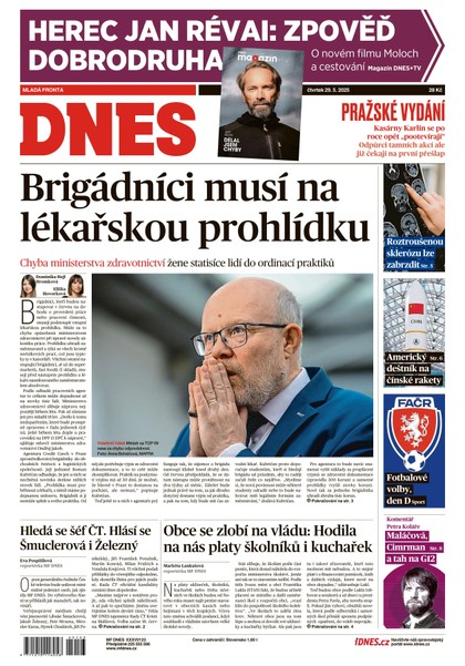 E-magazín MF DNES - 29.05.2025 - MAFRA, a.s.