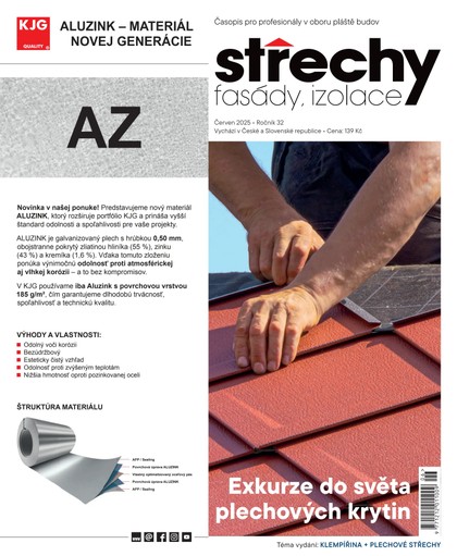 E-magazín Střechy, Fasády, Izolace 6/2025 - EEZY Publishing