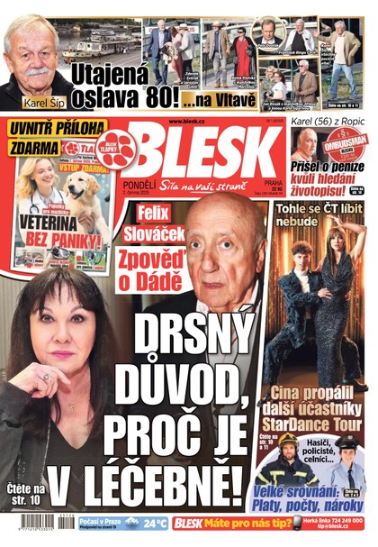 E-magazín Blesk - 02.06.2025 - CZECH NEWS CENTER a. s.