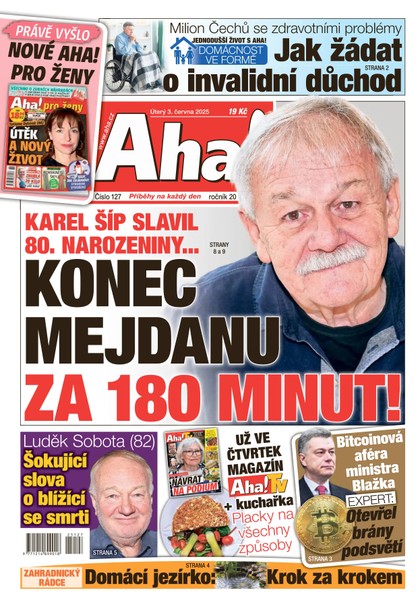 E-magazín AHA! - 03.06.2025 - CZECH NEWS CENTER a. s.