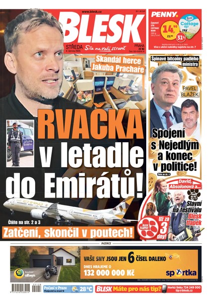 E-magazín Blesk - 04.06.2025 - CZECH NEWS CENTER a. s.