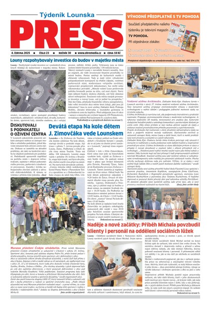 E-magazín Lounský Press 23/25 - Ohře Media