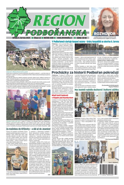 E-magazín Region Podbořanska 23/25 - Ohře Media