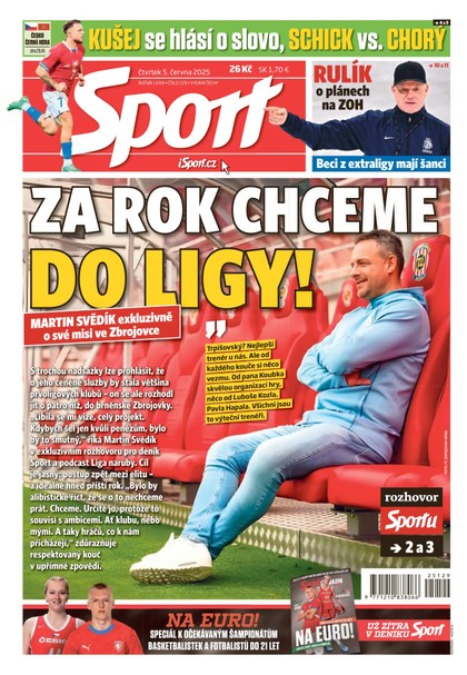 E-magazín Sport - 05.06.2025 - CZECH NEWS CENTER a. s.