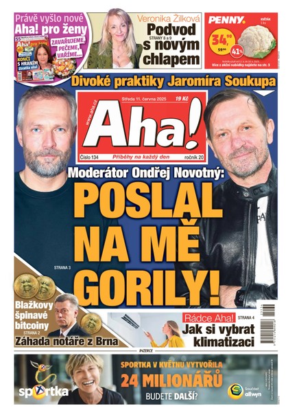 E-magazín AHA! - 11.06.2025 - CZECH NEWS CENTER a. s.