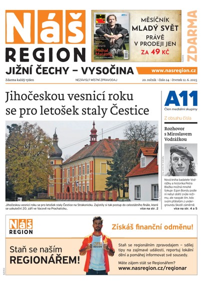 E-magazín Náš Region - Jižní Čechy 24/2025 - A 11 s.r.o.