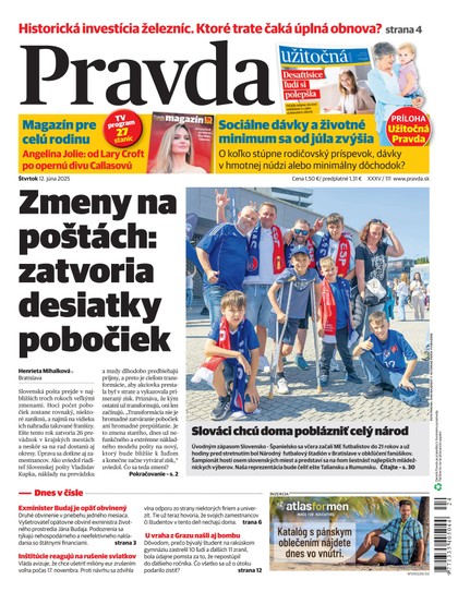 E-magazín Denník Pravda 12. 6. 2025 - OUR MEDIA SR a. s.