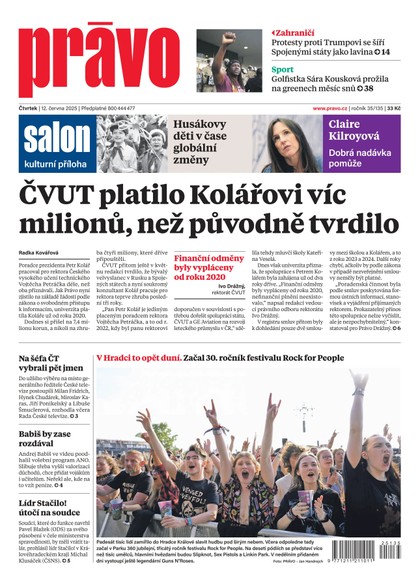 E-magazín Deník Právo - 12.6.2025 - Borgis, a.s.