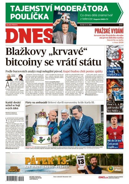 E-magazín MF DNES - 12.06.2025 - MAFRA, a.s.