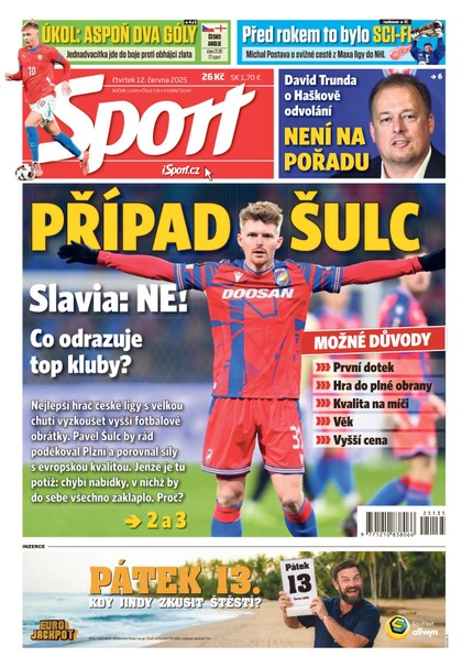 E-magazín Sport - 12.06.2025 - CZECH NEWS CENTER a. s.